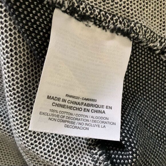 NIKE women Birdseye crew raglan hi-lo black white - Picture 6 of 10